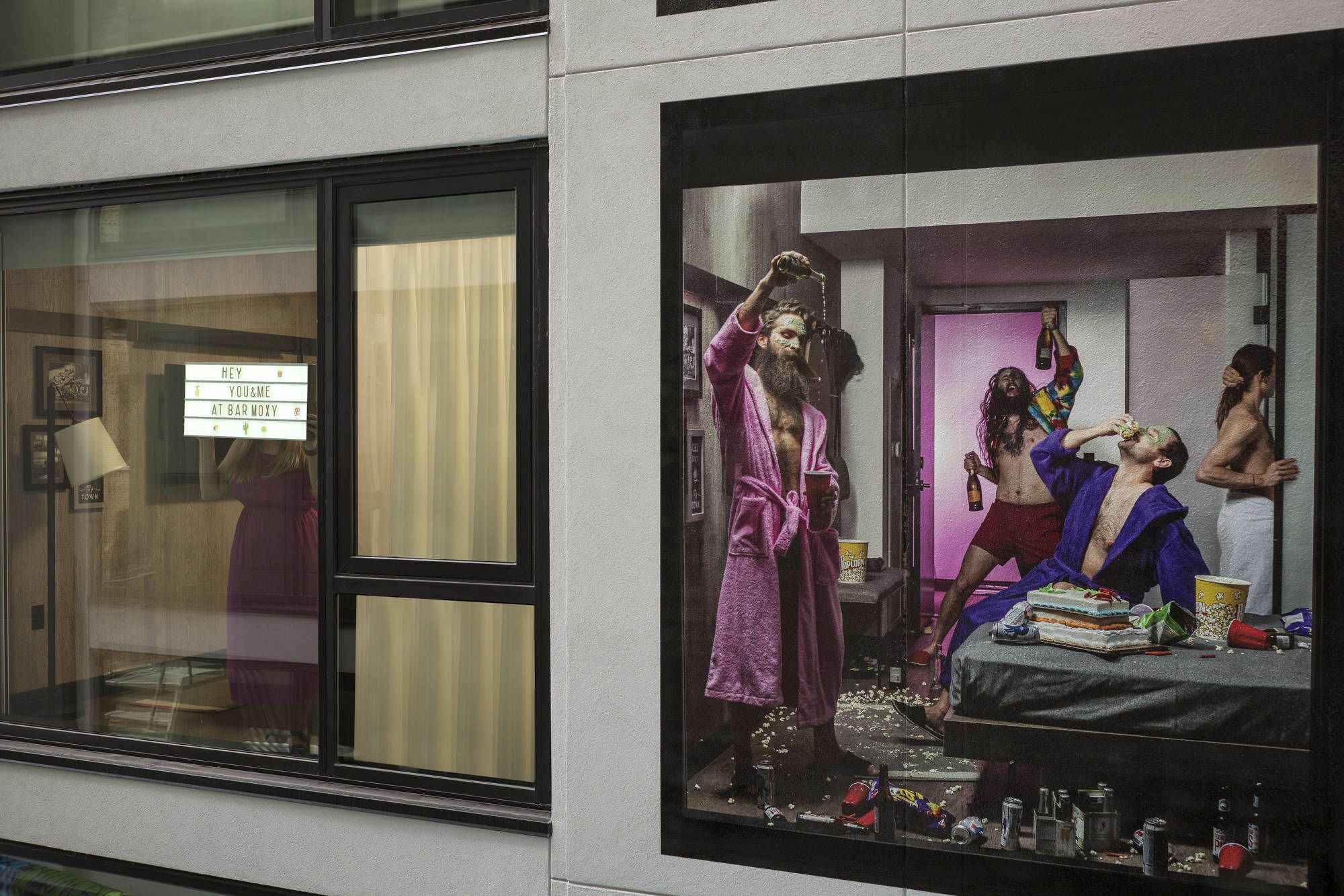 Готель Moxy Chicago Downtown Екстер'єр фото